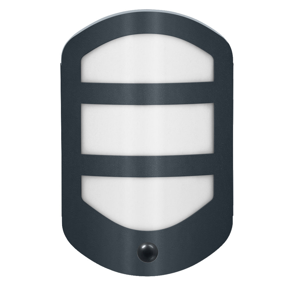 ENDURA STYLE PLATE Wall Sensor 12.5W Dark Grey