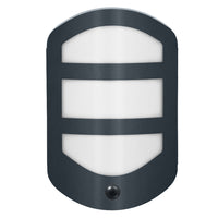 ENDURA STYLE PLATE Wall Sensor 12.5W Dark Grey