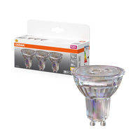 OSRAM LED Reflektor Lampe LED STAR PAR16 4.3W 827 GU10 350 lm, 2700 K, Warmweiß, 3er Pack