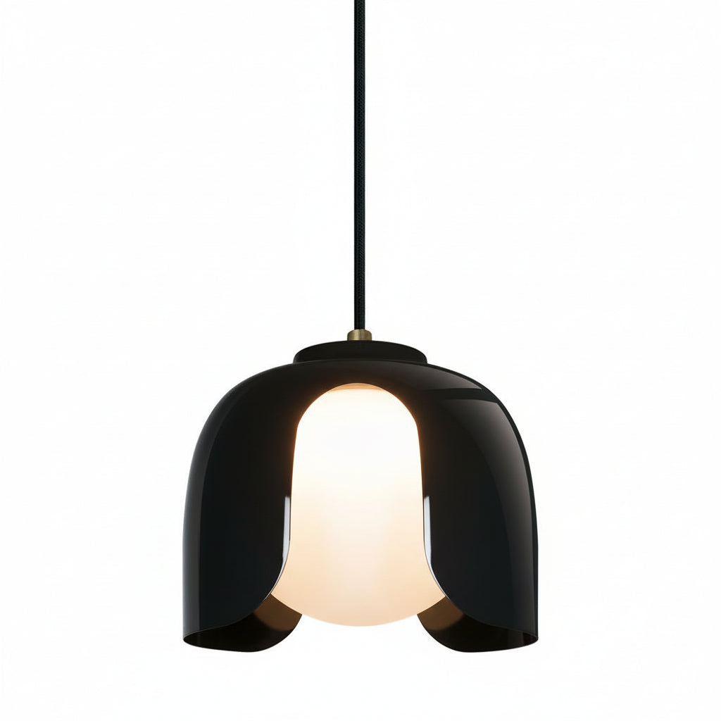 Lámpara colgante OSRAM DECOR Corolle E27 negra