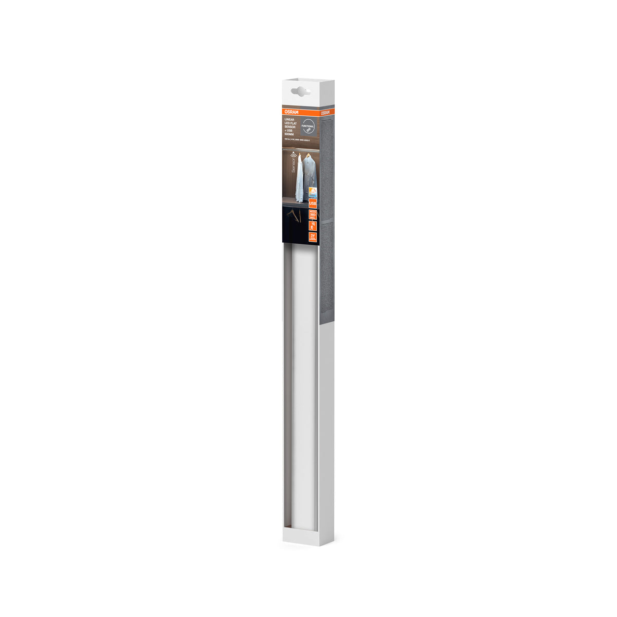 OSRAM LED-Unterbauleuchte mit Sensor und USB 600mm CCT