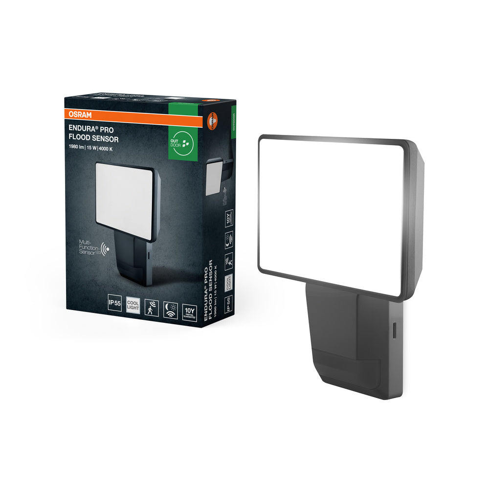 Proyector LED OSRAM, luz exterior, blanco frío, 151,0 mm x 56,0 mm x 205,0 mm, ENDURA PRO FLOOD