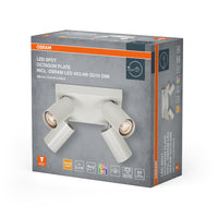 Lámpara de techo OSRAM LED SPOT OCTAGON PL 4 x 3,4 W, GU10, 920 lm, blanca