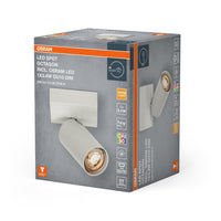 Lámpara de techo/pared OSRAM LED SPOT OCTAGON 3,4 W, GU10, 230 lm, blanca