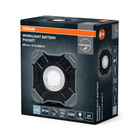 Focos de trabajo OSRAM VALUE BATTERY, USB, foco de construcción 10 W, 800 lm, 6500 K