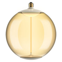 Lámpara decorativa LED grande OSRAM Vintage 1906 con filamento magnético, regulable, 12 W, ámbar 818, E27