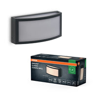 OSRAM ENDURA CLASSIC CUADRA Außenwandleuchte, dunkelgrau