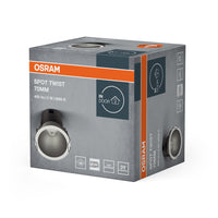 Foco empotrable OSRAM SPOT TWIST Ø 70 mm, plateado, 5 W, 400 lm, 840 WT