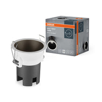 Foco empotrable OSRAM SPOT TWIST Ø 70 mm, negro, 5 W, 400 lm, 840 WT