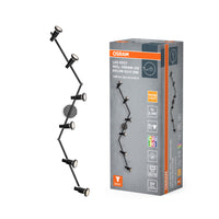 Lámpara de techo LED OSRAM SPOT GU10 6 x 3,4 W, 1380 lm, negra