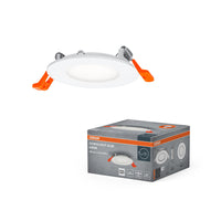 Lámpara de techo LED OSRAM RECESS SLIM DOWNLIGHT, Ø 85 mm, 220…240 V, 4,50 W / 4000 K, blanco frío