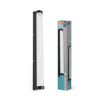 OSRAM ORBIS Tube Badezimmer Spiegel-/Wandleuchte Blasen-Glas 12W 60cm schwarz