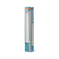 Espejo de baño/aplique OSRAM ORBIS Tube, vidrio burbuja, 12 W, 60 cm, blanco