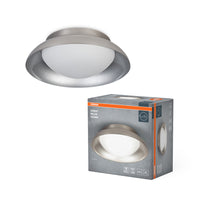 Lámpara de techo OSRAM ORBIS MILAN 305 mm, níquel, 2 bombillas E27