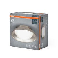 Lámpara de techo OSRAM ORBIS MILAN 305 mm, níquel, 2 bombillas E27