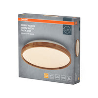 Lámpara de techo OSRAM ORBIS Alison 24W regulable Click-DIM 395mm decoración madera