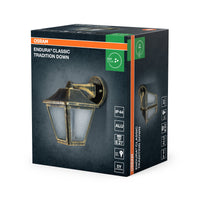 OSRAM ENDURA Classic Wandleuchte Gold, Aluminium
