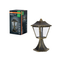 OSRAM ENDURA Classic Außenleuchte 33cm, Schwarz-Gold IP44