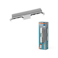Aplique LED de pared para baño OSRAM Matter SMART+ ORBIS DUPLO de 30 cm, blanco regulable, 15 W / 3000-6500 K, blanco