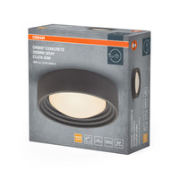Lámpara de techo OSRAM ORBIS Concrete 300 mm 13 W 800 lm gris