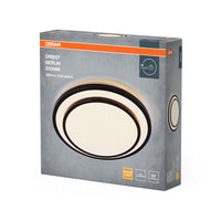 Lámpara de techo OSRAM ORBIS BERLIN, negra, 16 W, 2000 lm