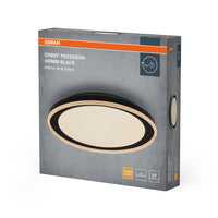 Lámpara de techo OSRAM ORBIS Pederson 24W 450mm negra