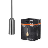 Lámpara colgante OSRAM Vintage 1906® REDONDA E27, cromada