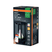 OSRAM SMART+ Outdoor Bluetooth Solar-Wandleuchte, Sensor