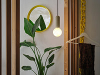 Lámpara colgante OSRAM DECOR Concrete Mic 1xG9 beige