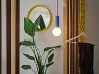 Lámpara colgante OSRAM DECOR Concrete Mic 1xG9 Azul