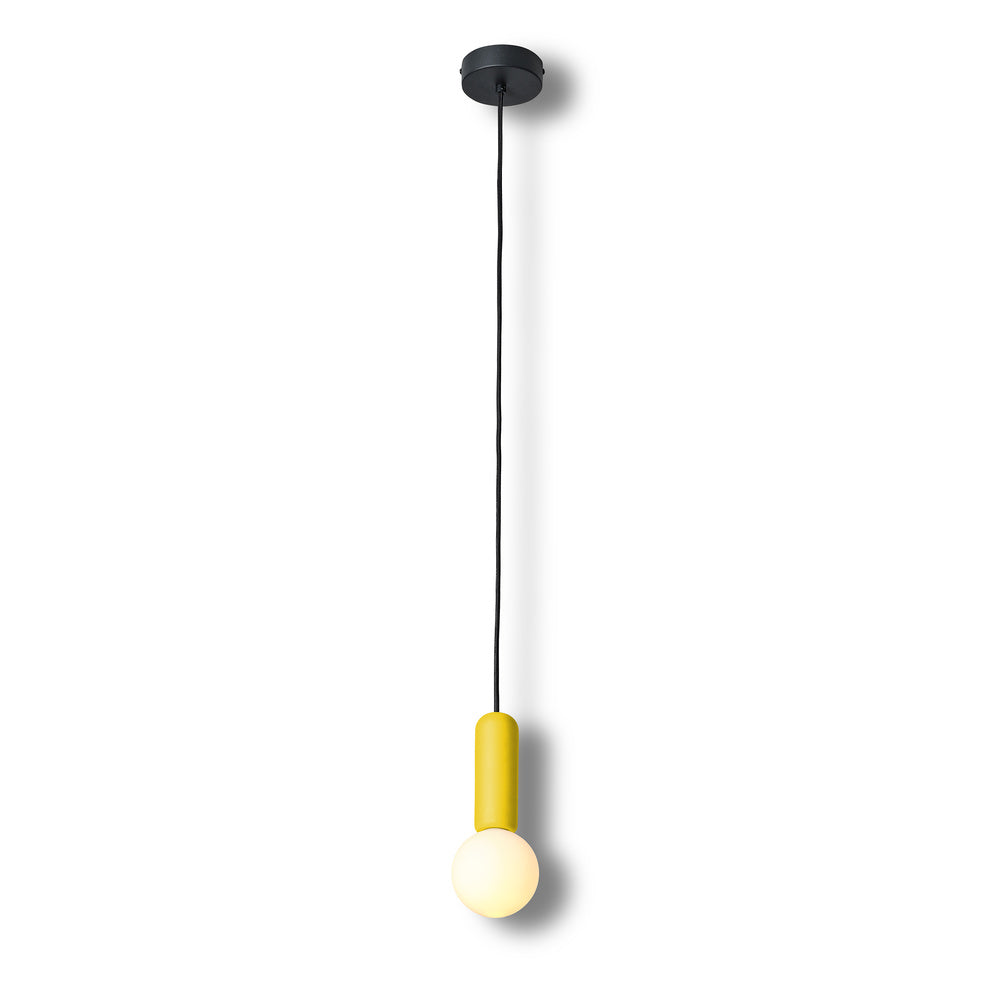 Lámpara colgante OSRAM DECOR Concrete Mic 1xG9 Amarillo