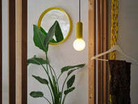 Lámpara colgante OSRAM DECOR Concrete Mic 1xG9 Amarillo