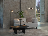 Lámpara de pie OSRAM DECOR Kyoto 12W 930 TOUCH DIM Negra
