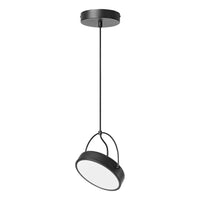 Lámpara colgante OSRAM DECOR Puck de 12 W, color negro