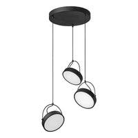 Lámpara colgante OSRAM DECOR Puck 3xPL 36W negra