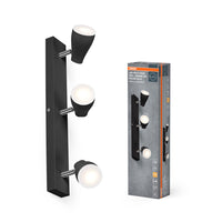 Foco de techo OSRAM LED SPOT PEAR, negro, 12,9 W, 630 lm
