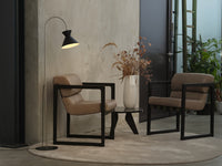 Lámpara de pie OSRAM DECOR Waist E27 negra