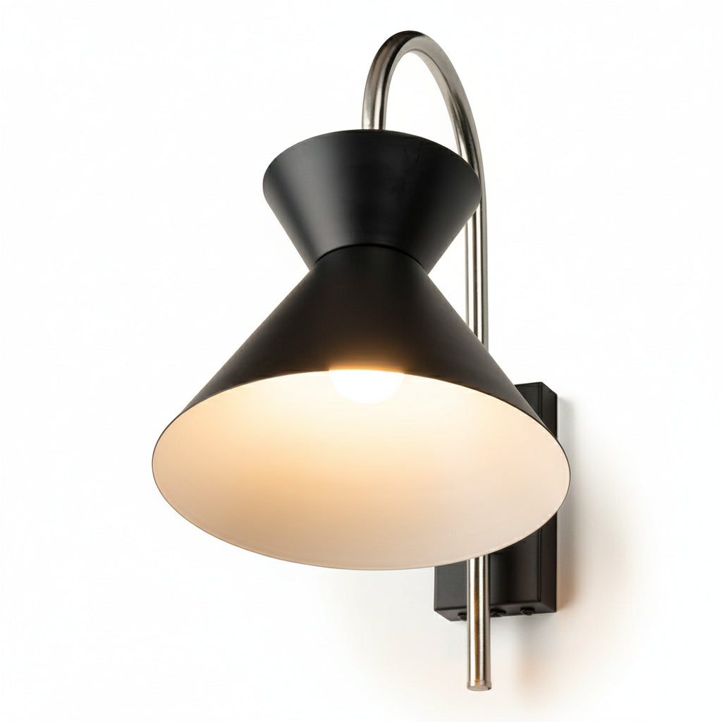 Aplique de pared OSRAM DECOR Waist E27 negro