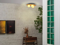 Lámpara de techo OSRAM DECOR Wood Nest 1xG9 Marrón