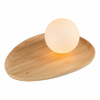 Lámpara de mesa OSRAM DECOR Wood Nest 1xG9 Marrón