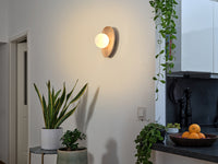 Aplique de pared OSRAM DECOR Wood Nest 1xG9 marrón