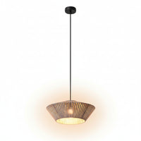Lámpara colgante OSRAM DECOR Stripes 1xE27 gris oscuro