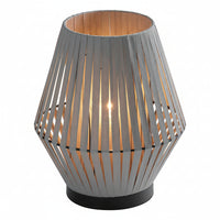 Lámpara de mesa OSRAM DECOR Stripes 1xE14 Gris oscuro