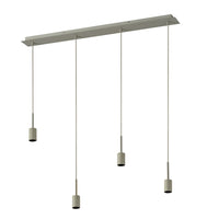 Lámpara colgante OSRAM DECOR Needle Lineal Beige 4xE27
