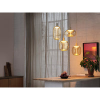 Lámpara colgante OSRAM DECOR Needle Lineal Beige 4xE27