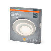 Lámpara de techo OSRAM ORBIS SPIRAL RD CL, blanca, 27 W, 3000 lm
