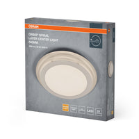 Lámpara de techo OSRAM ORBIS SPIRAL LAYER, blanca, 38 W, 4000 lm