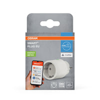 OFERTA - OSRAM Wifi SMART+ Cámara de vigilancia inteligente para interiores, para montar en la pared, color blanco + enchufe inteligente gratis