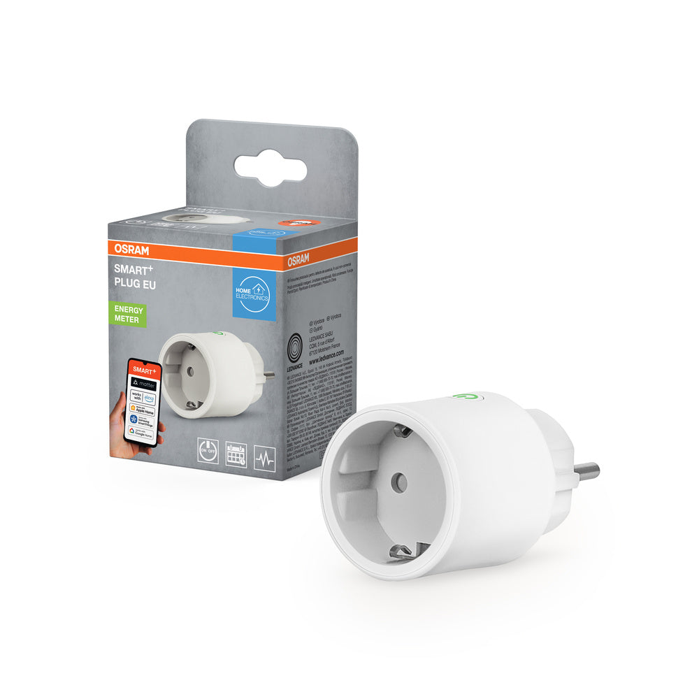 OSRAM Matter SMART+ Plug smarte indoor Steckdose, weiß