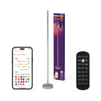Lámpara de pie OSRAM Wifi SMART+ CORNER MAGIC, RGB, 112 lm, 11,5 W, mando a distancia